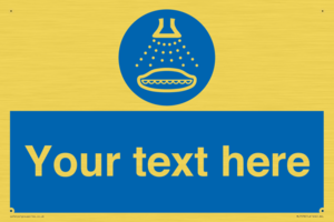 Custom start water spray in launch sequence